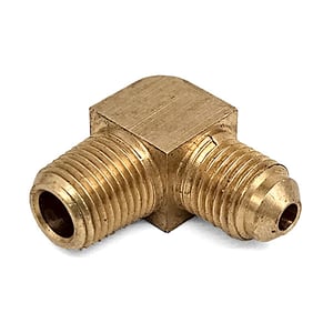 MPT x Flare Brass Elbow Fitting