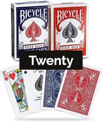 twenty card game box