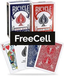 Freecell card game box