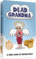 Dead grandma card game box