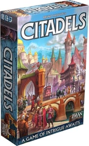 Citadels strategy card game box