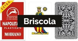 Briscola italian card game box