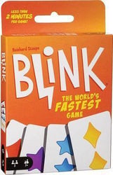 Blink fast-paced card game box