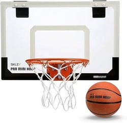 Basketball hoop and ball