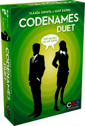 Codenames Duet 2 player card game box