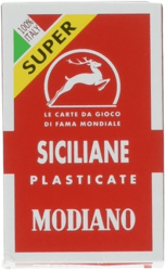 traditional italian playing card box