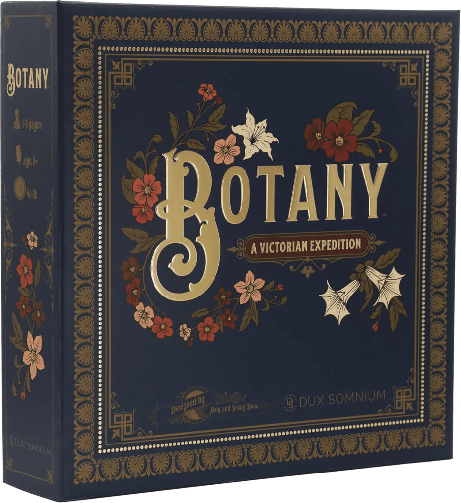 Botany board game box