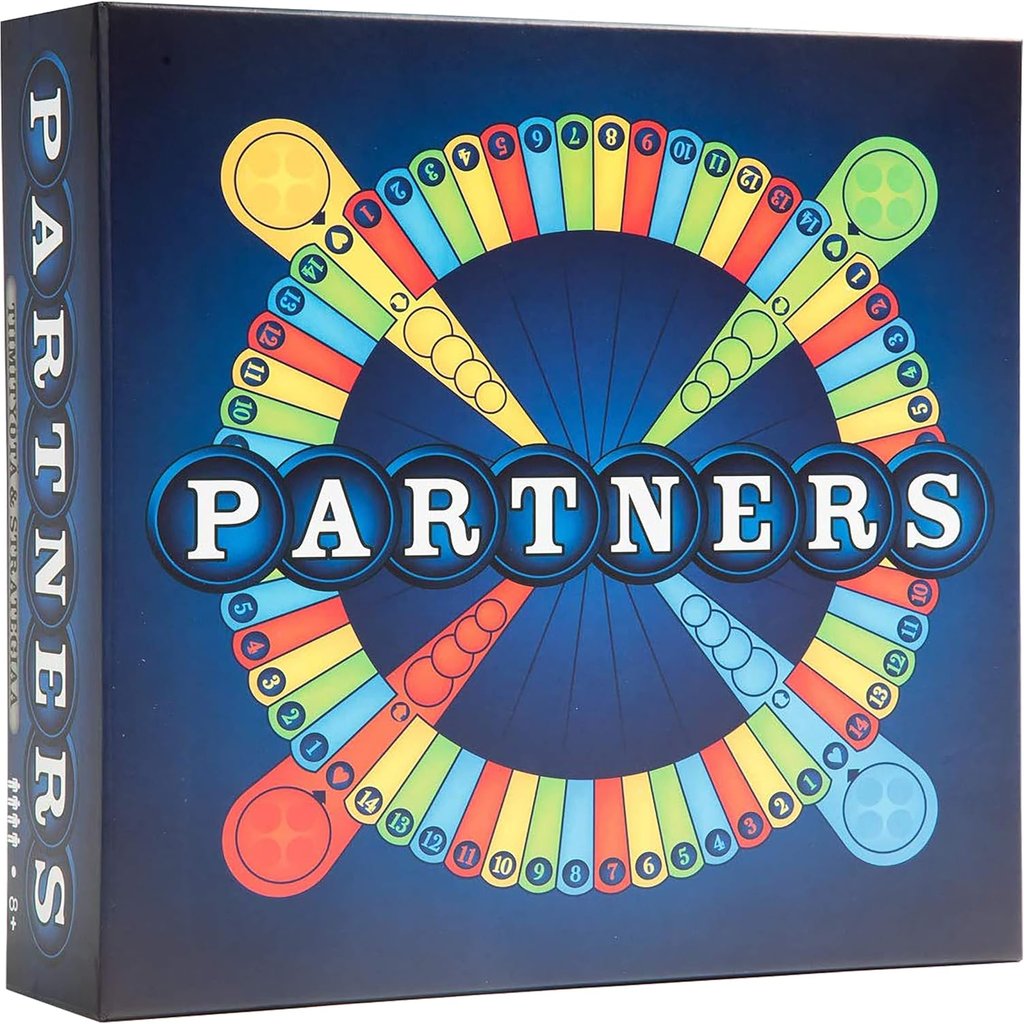 Partners strategy board game box