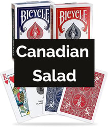 Canadian Salad trick-taking acrd game box