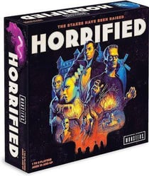 Horrified mystery and horror game box