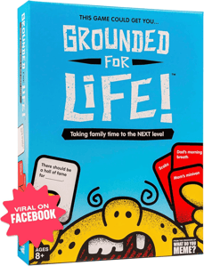 What Do You Meme? Grounded For Life card game box