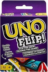 UNO Flip! card game box