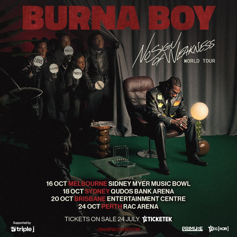 Burna Boy: No Sign of Weakness World Tour gallery 8