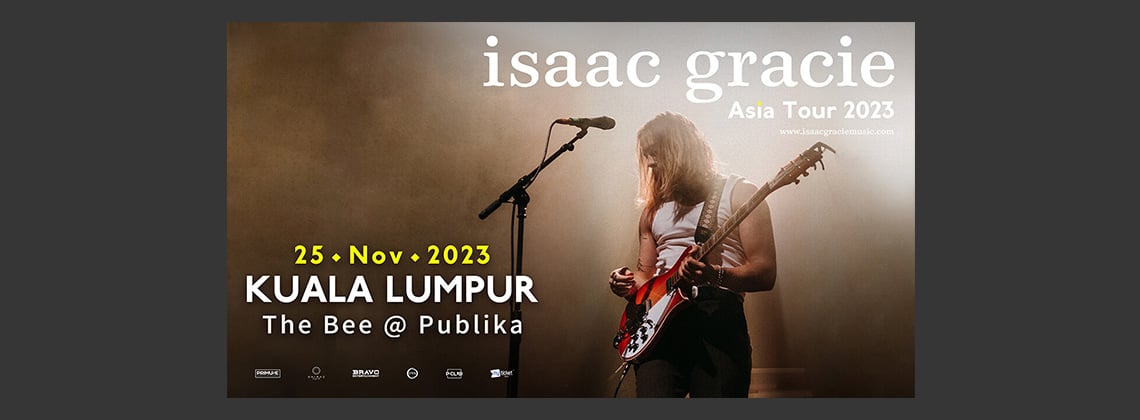 Isaac Gracie live in Kuala Lumpur