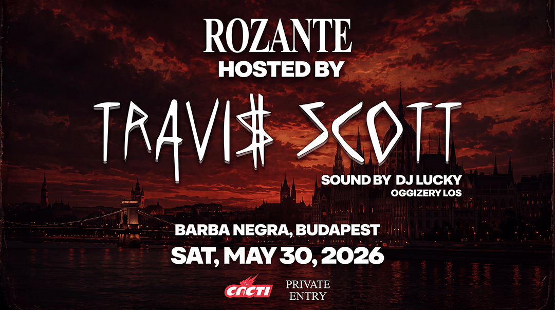 Rozante present Travis Scott (UEFA Champions League Final, Budapest)