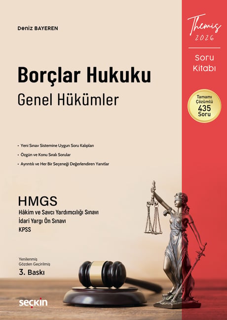 THEMIS – Borçlar Hukuku Genel Hükümler Soru Kitabı Deniz Bayeren  - Kitap