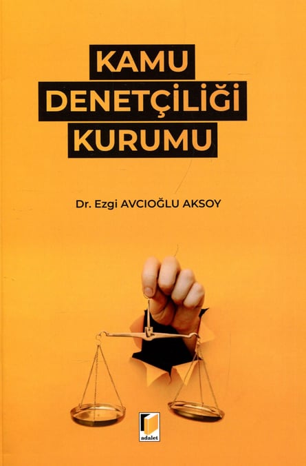 Kamu Denetçiliği Kurumu Dr. Ezgi Avcıoğlu Aksoy  - Kitap