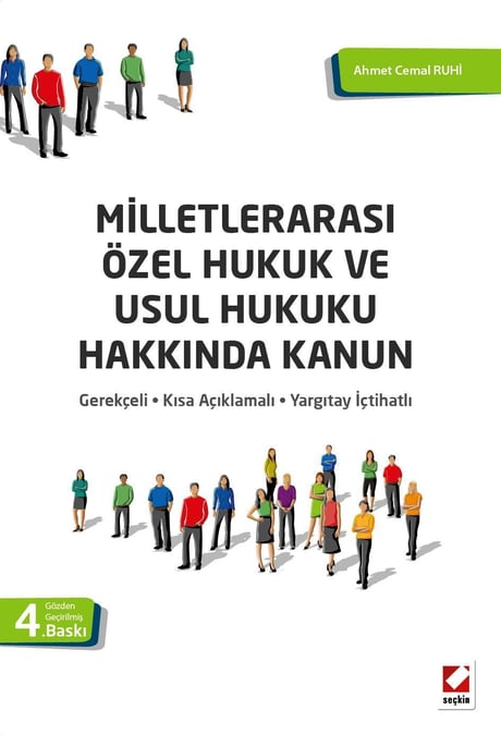 Milletlerarası Özel Hukuk ve Usul Hukuku Hakkında Kanun Gerekçeli – Kısa Açıklamalı – Yargıtay İçtihatlı Ahmet Cemal Ruhi  - Kitap