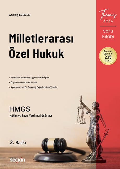 THEMIS – Milletlerarası Özel Hukuk
Soru Kitabı Andaç Esemen  - Kitap