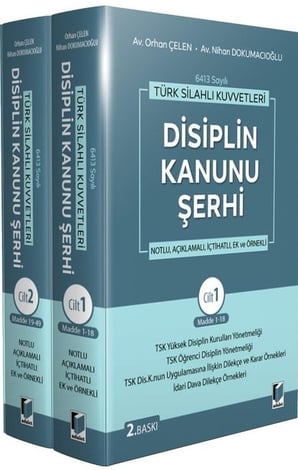 Türk Silahlı Kuvvetleri Disiplin Kanunu Şerhi