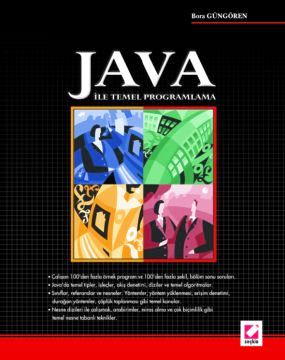 Java ile Temel Programlama Bora Güngören  - Kitap