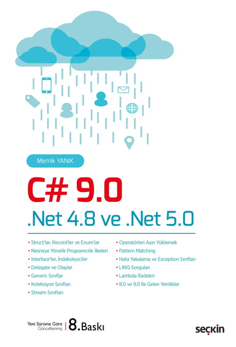 C# 9.0 .Net 4.8 ve .Net 5.0 Memik Yanık  - Kitap