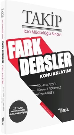 Takip İcra Müdürlüğü Sınavlarına Hazırlık Fark Ders Konu Anlatımı