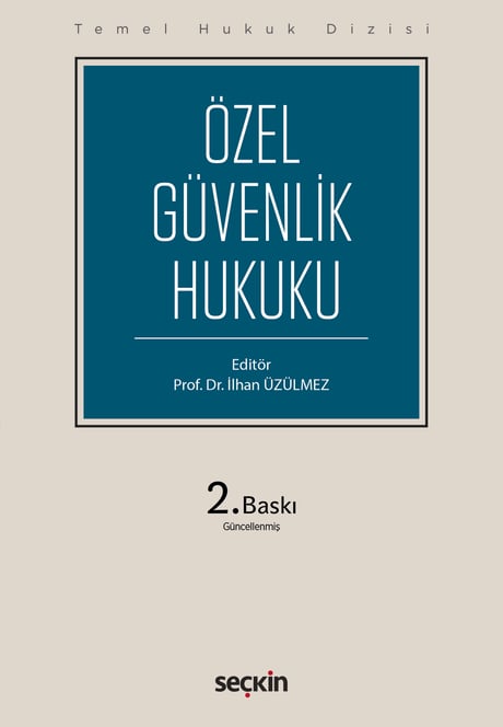Temel Hukuk Dizisi Özel Güvenlik Hukuku (THD)
 Prof. Dr. İlhan Üzülmez, Prof. Dr. Ramazan Çağlayan, Prof. Dr. Mahmut Koca, Doç. Dr. Ahmet Hulusi Akkaş  - Kitap