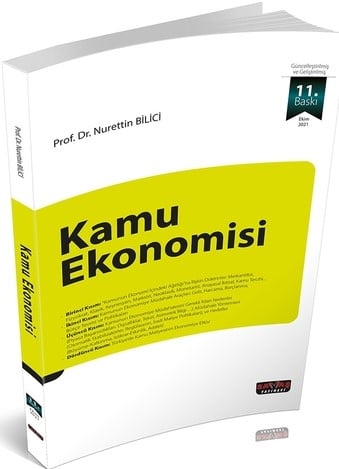Kamu Ekonomisi Prof. Dr. Nurettin Bilici  - Kitap