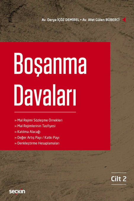 Boşanma Davaları Cilt: 2 Afet Gülen Büberci, Derya İçöz Demirel  - Kitap