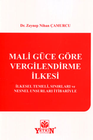 Mali Güce Göre Vergilendirme İlkesi