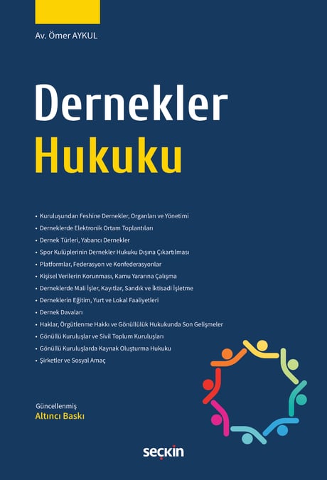 Dernekler Hukuku Av. Ömer Aykul  - Kitap