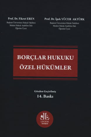 Borçlar Hukuku Özel Hükümler