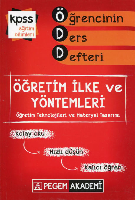 Öğretim İlke ve Yöntemleri Öğretim Teknolojileri ve Materyal Tasarımı Öğrencinin Ders Defteri  Savaş Doğan  - Kitap