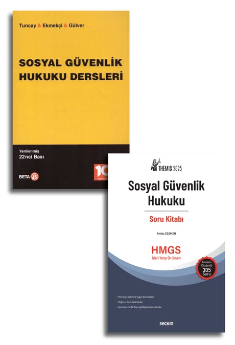 Sosyal Güvenlik Hukuku Set (Eylül 2025) Prof. Dr. A. Can Tuncay, Prof. Dr. Ömer Ekmekçi, Andaç Esemen 