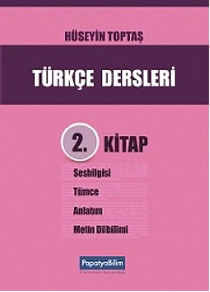 Türkçe Dersleri – 2 Hüseyin Toptaş  - Kitap