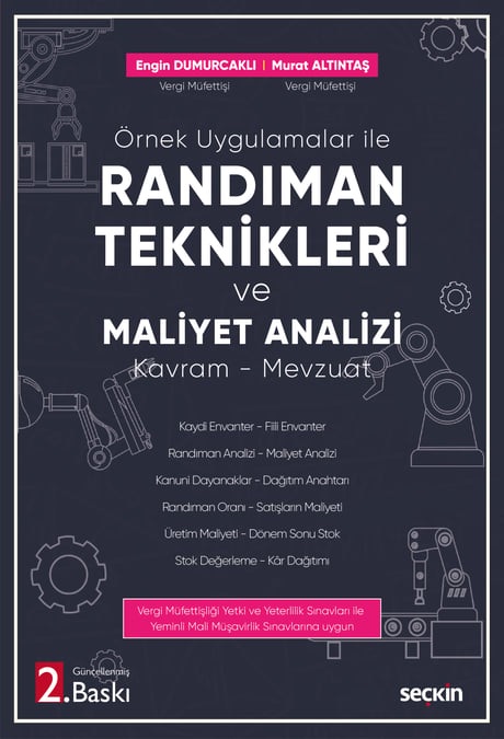 Örnek Uygulamalar ile Randıman Teknikleri ve Maliyet Analizi Kavram – Mevzuat Engin Dumurcaklı, Murat Altıntaş  - Kitap