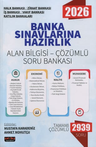 Banka Sınavlarına Hazırlık Soru Bankası