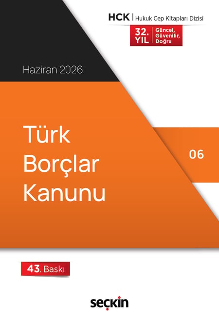 Türk Borçlar Kanunu (Cep Kitabı) Seçkin Yayıncılık  - Kitap