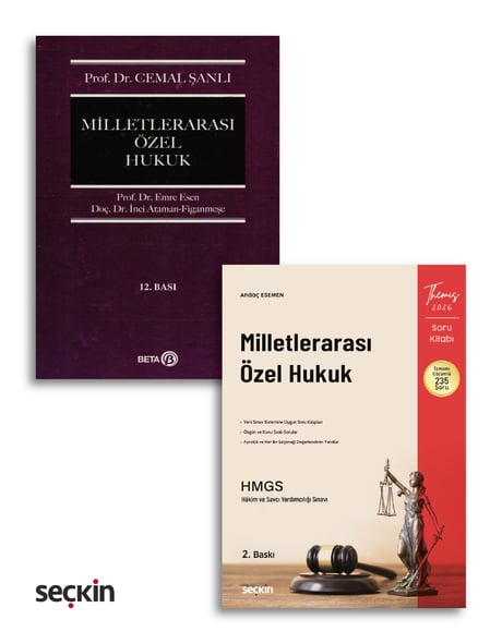 Milletlerarası Özel Hukuk (C. Şanlı) Seti 
 Prof. Dr. Cemal Şanlı, Prof. Dr. Emre Esen, Doç. Dr. İnci Ataman Figanmeşe, Andaç Esemen 