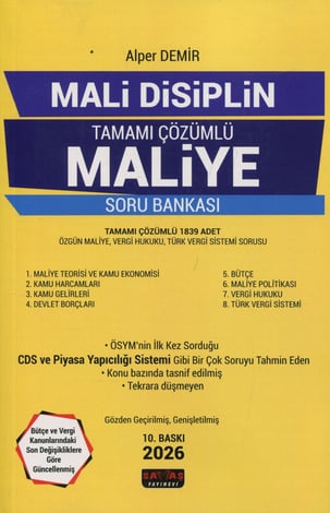 Mali Disiplin Maliye Soru Bankası