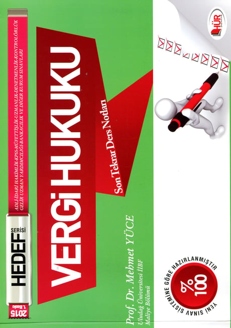 Hedef Serisi Vergi Hukuku Son Tekrar Ders Notları Prof. Dr. Mehmet Yüce  - Kitap