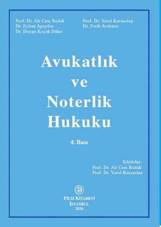 Avukatlık ve Noterlik Hukuku
