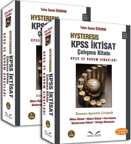 HYSTERESIS KPSS İktisat Çalışma Kitabı (2 Cilt) Tufan Samet Özdurak  - Kitap