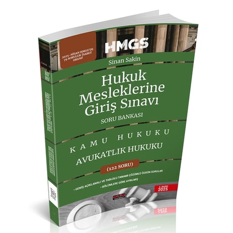 HMGS Avukatlık Hukuku Soru Bankası  Sinan Sakin  - Kitap