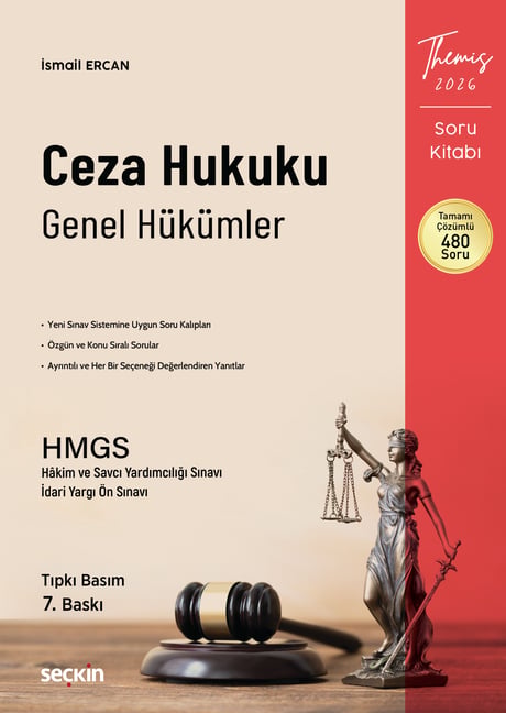 THEMIS – Ceza Hukuku Genel Hükümler
Soru Kitabı Tıpkı Basım İsmail Ercan  - Kitap