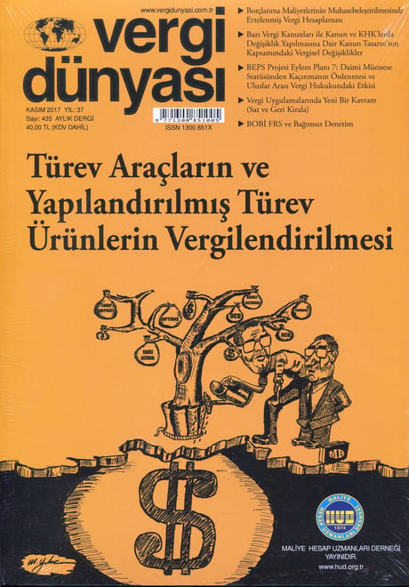 Vergi Dünyası Dergisi Kasım 2017 Münever Yeğin 