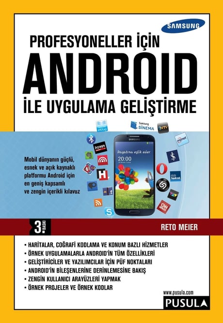 Profosyoneller İçin Android ile Uygulama Geliştirme Reto Meier  - Kitap