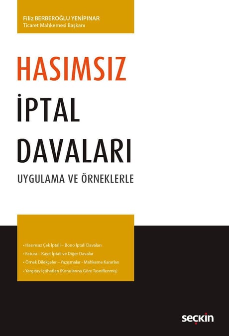 Hasımsız İptal Davaları Filiz Berberoğlu Yenipınar  - Kitap
