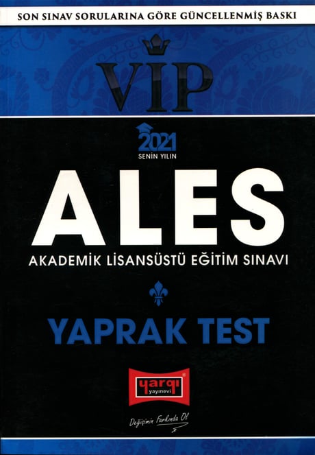 ALES VIP Yaprak Test Kolektif  - Kitap